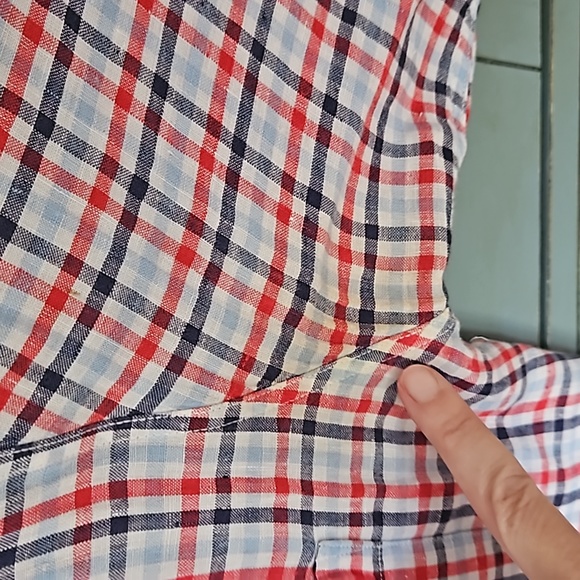 Jimmy Au Beverly Hills Mens' Button Down Linen Shirt - Picture 5 of 12